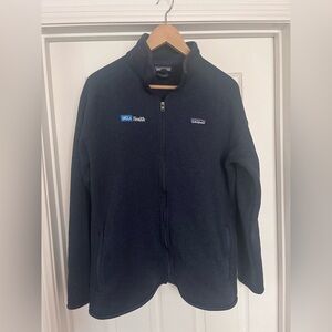 Patagonia Navy Women's Better Sweater Fleece Jacket UCLA Health Embroidery XL